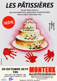 Théâtre Les Pâtissières. Le dimanche 20 octobre 2019 à MONTEUX. Vaucluse.  15H00